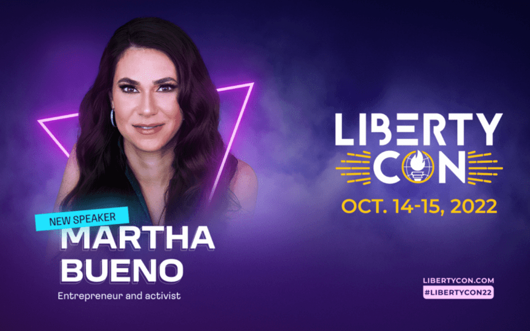Students For Liberty is proud to announce Miami resident, activist, and entrepreneur Martha Bueno as the host and emcee for LibertyCon International
